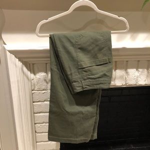 Old Navy wide leg cropped pants 12 petite